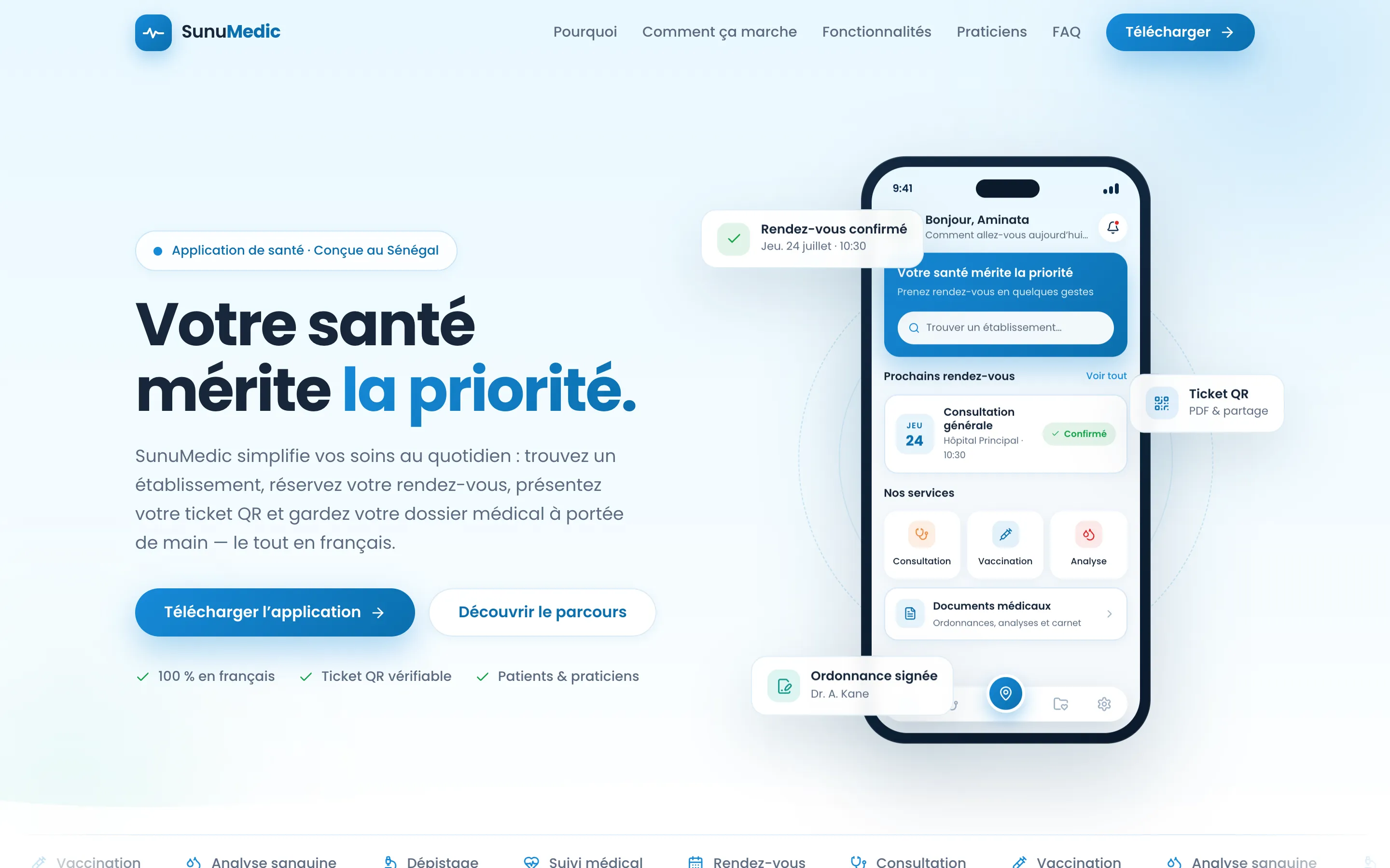 SunuMedic — sunumedic.b-smart.xyz